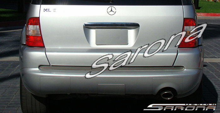 Custom Mercedes ML  SUV/SAV/Crossover Rear Bumper (1998 - 2001) - $590.00 (Part #MB-052-RB)